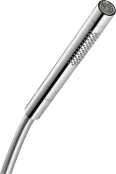 Лейка душевая Axor Starck 2jet, настенная, регулируемая, округлая, с 2 режимами, латунная, цвет хром, ручная, для душа/ванной