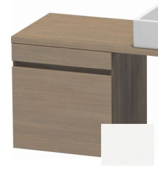 Тумба/шкафчик для консоли/столешницы Duravit DuraStyle под раковину 50х54,8х51,2 см, подвесная, ДСП, цвет: дуб терра/белый матовый, 1 выдвижной ящик, прямоугольная