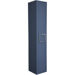 Пенал La Fenice Cubo 30, 30х30х161 см, подвесной, (правый/левый/универсальный), 1 распашная дверца, цвет синий матовый, в ванную комнату