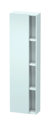 Пенал Duravit DuraStyle, 50x36x180 см, подвесной, (левый), с дверцей, с закрытыми/открытыми полками, цвет: светло-голубой, в ванную комнату
