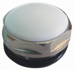 Заглушка Kromwell 1/2", для радиатора, цвет белый Заглушка Kromwell 1/2", для радиатора, цвет белый