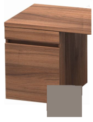 Тумба/шкафчик для консоли/столешницы Duravit DuraStyle под раковину 40х47,8х51,2 см, подвесная, ДСП, цвет: орех/базальт, 1 выдвижной ящик, прямоугольная