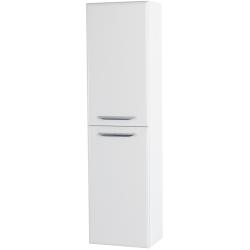 Пенал Cezares Eco 40, 40х30х150 см, подвесной, (правый/левый/универсальный), 2 распашные дверцы, цвет белый глянцевый, в ванную комнату