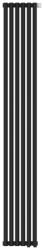 Радиатор отопления Сунержа Эстет-11 EU50 1800х270 6 секций, цвет тёмный титан муар, нижнее подключение, нержавеющая сталь, трубчатый