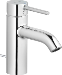 Смеситель для раковины/умывальника KLUDI BOZZ однорычажный, неповоротный, длина излива 125 мм, латунь, цвет хром