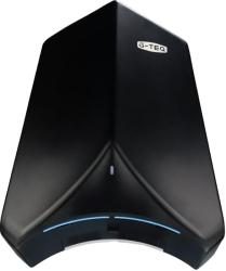 Сушилка для рук G-TEQ скоростная 8883 PB, 1.1 кВт пластик, черный, настенная, предназначена для установки в санузлах