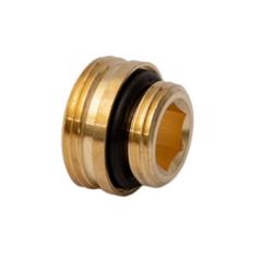 Адаптер MVI для узла нижнего подключения радиатора 3/4" евроконус х 1/2" для узлов с шаровым затвором