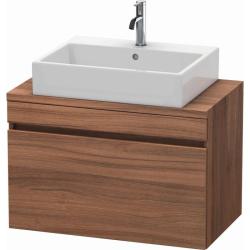 Тумба под раковину для консоли/столешницы Duravit DuraStyle 80х54,8х51,2 см, подвесная, ДСП, цвет: орех, 1 выдвижной ящик, прямоугольная