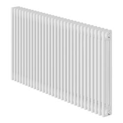 Радиатор Royal Thermo Insignia C3050 стальной 3 трубчатый, 30 секций, боковое подключение, для отопления квартиры, дома, водяные, мощность 2550 Вт, настенный, цвет белый RAL9016