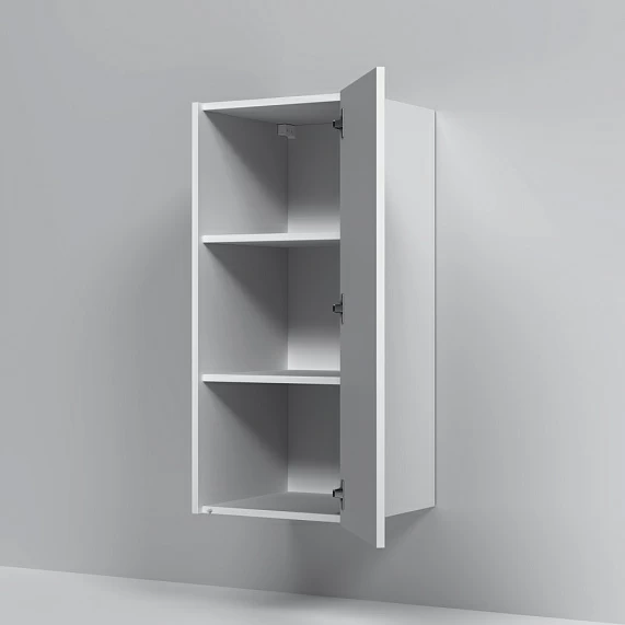 Шкаф AM.PM Func 40, 40х90х35 см, подвесной, правый, 1 распашная дверца, цвет белый матовый