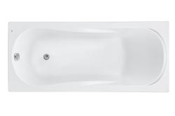 Ванна Roca Uno 160х75 см акриловая, белая, прямоугольная (без гидромассажа, рамы, сифона, фронтальной панели) ZRU9302869