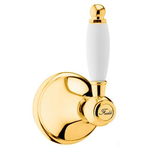 Смеситель для душа Webert Ottocento однорычажный, скрытого монтажа, керамический, настенный, без излива/шланга/лейки, латунь золото