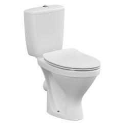 Унитаз компакт Cersanit MELAR 031 ободковый сиденье микролифт горизонтальный выпуск A64234