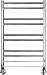 Полотенцесушитель Aquatek Вега водяной П10 500х800 мм хром, нержавеющая сталь, лесенка, подключение нижнее