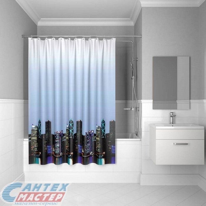 Шторка Iddis для ванной комнаты Basic 200х240 210P24RI11