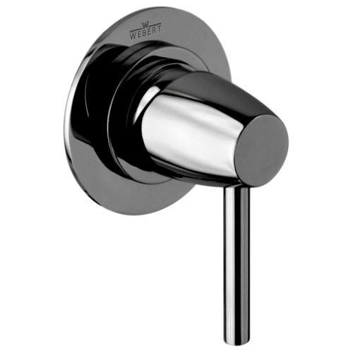 Смеситель для душа Webert Opera Moderna однорычажный, скрытого монтажа, керамический, настенный, без излива/шланга/лейки, латунь графит Смеситель для душа Webert Opera Moderna однорычажный, скрытого монтажа, керамический, настенный, без излива/шланга/лейки, латунь графит