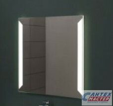 Зеркало Aquanet Сорренто 10085, 100х85x32 см с LED/ЛЕД-подсветкой, прямоугольное, выключатель инфракрасный, для ванны
