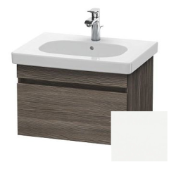 Тумба/шкафчик для консоли/столешницы Duravit DuraStyle под раковину 60х54,8х51,2 см, подвесная, ДСП, цвет: сосна терра/белый матовый, 1 выдвижной ящик, прямоугольная
