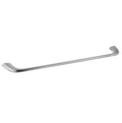 Полотенцедержатель ABBER Nord одинарный, настенный, неповоротный, 600 мм нержавеющая сталь, для полотенец, в ванную/туалет/душевую кабину, цвет сатин AA1552SP