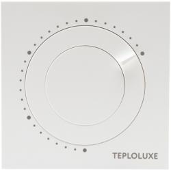 Терморегулятор механический Теплолюкс Solus 16 А (3,6 кВт), цвет белый, дисковый регулятор и кнопка включения/выключения, для управления теплым полом 100037050400