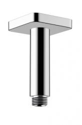 Держатель верхнего душа Hansgrohe Vernis Shape, потолочный/наружний монтаж, прямоугольный, размер 10 см, латунь, цвет хром