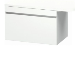 Тумба/шкафчик для консоли/столешницы Duravit DuraStyle под раковину 80х47,8х51,2 см, подвесная, ДСП, цвет: белый матовый, 1 выдвижной ящик, прямоугольная