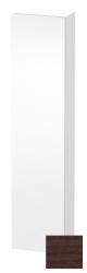 Пенал Duravit DuraStyle, 40x24x180 см, подвесной, (левый), с дверцей, с полкой, со стеклянными полками, цвет: каштан темный/белый матовый, в ванную комнату