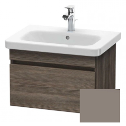 Тумба/шкафчик для консоли/столешницы Duravit DuraStyle под раковину 40х54,8х51,2 см, подвесная, ДСП, цвет: сосна терра/базальт, 1 выдвижной ящик, прямоугольная