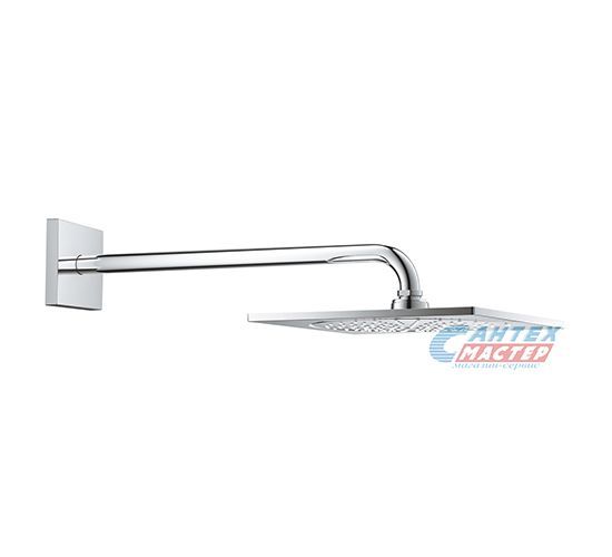 Верхний душ Grohe Rainshower F-series 10" с душевым кронштейном хром 26259000