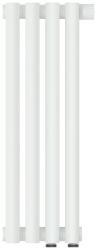 Радиатор отопления Сунержа Эстет-00 EU50 500х180 4 секции, цвет матовый белый, нижнее подключение, нержавеющая сталь, трубчатый