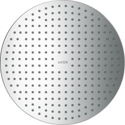 Верхний душ AXOR ShowerSolutions 300 2jet, потолочный/скрытый монтаж, круглый, с 2 режимами, размер 30 см, металлический, цвет: хром, для душа/ванной