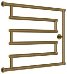 Полотенцесушитель Сунержа High-Tech "L" 500х650 водяной, цвет состаренная бронза