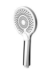 Душевая лейка IDDIS Optima Home, круглая, с 3 режимами, размер 24,8х12х1,5 см, ABS-пластик, цвет хром, для душа/ванной, душевой