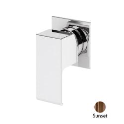 Смеситель для душа Cezares Porta, встраиваемый, однорычажный, без излива, керамический, латунь, внутренний (скрытый монтаж), цвет Sunset