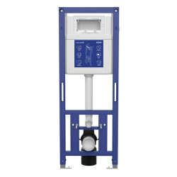 Инсталляция Cersanit AQUA 40 SMART М без кнопки, система для подвесного унитаза, со скрытым смывным бачком (бак), комплект, размеры рамы (каркас) 410х300х1098 мм, механическая