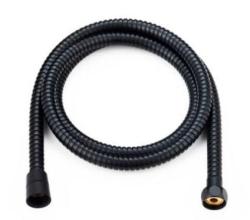 Шланг для душа Voda VDSR120Black 120 см 1/2"вн.х 1/2"вн. металлизированная оплетка, нержавеющая сталь, черный