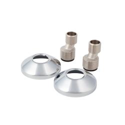 Набор эксцентриков с отражателями IDDIS Optima Home 1/2"х3/4" нр. для смесителя, хром, длина 42 мм 