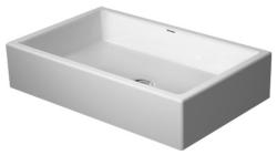 Раковина DURAVIT Vero Air 60х38х14,5 см, накладная, прямоугольная, санфарфор, цвет белый, без отверстия/площадки под смеситель, без перелива