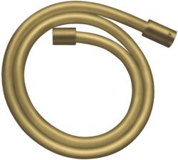 Шланг для душа Axor 160 см, с регулировкой напора воды, 1/2” и 1/2”  для душа/лейки/ванны, с металлическим напылением, без лейки, внутренняя резьба, пластиковый, цвет шлифованная медь, душевой, для душа/ванной