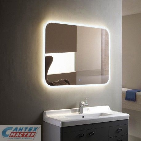 Зеркало Континент Demure LED 800x600 с подсветкой