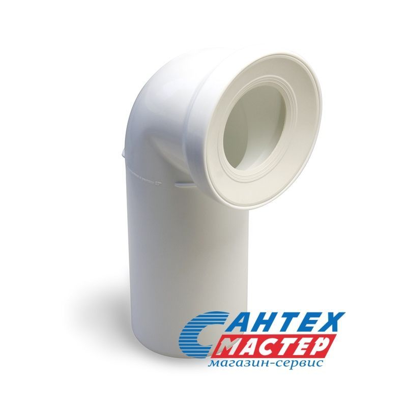 Присоединение к унитазу D110*90°, Tmax=95°C, ГОСТ:32414-2013, Polytron Comfort, Арт. 498044