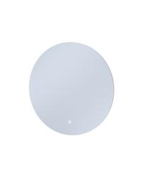 Зеркало IDDIS Bild, 60х60х3 см с LED/ЛЕД-подсветкой, выключатель сенсорный, для ванны, навесное/подвесное/настенное, круглое