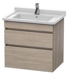 Тумба/шкафчик для консоли/столешницы Duravit DuraStyle под раковину 40х47,8х51,2 см, подвесная, ДСП, цвет: сосна серебристая, 2 выдвижных ящика, прямоугольная