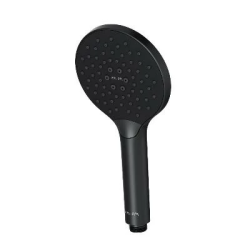Душевая лейка AM.PM Like, круглая, с 3 режимами, ручная, пластик, цвет черный матовый, для душа/ванной, душевой, универсальная