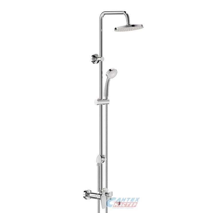 Душевой гарнитур Vidima Баланс с верхней лейкой со смесителем BA270AA