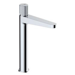 Смеситель для раковины/умывальника WasserKRAFT Mosel, однорычажный, неповоротный, керамический, высокий, длина излива 165 мм, латунь, цвет хром