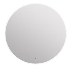 Зеркало Cersanit ECLIPSE Fusion 100x100х2,9 с подсветкой круглое, ударопрочный пластик, подвесной, для ванны, LED/ЛЕД-подсветкой, навесное/подвесное/настенное