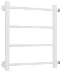 Полотенцесушитель Сунержа Стилье Версия-КБ 500x500, 4 перекладины, водяной, боковое подключение, цвет белый