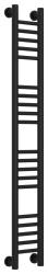 Полотенцесушитель Сунержа "Богема+" прямая 1200х150 водяной, цвет матовый чёрный