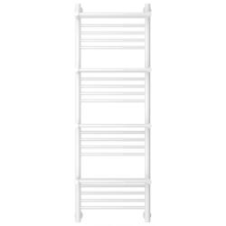 Полотенцесушитель Сунержа "Богема+ с 4 полками" 1200х400 водяной, цвет белый